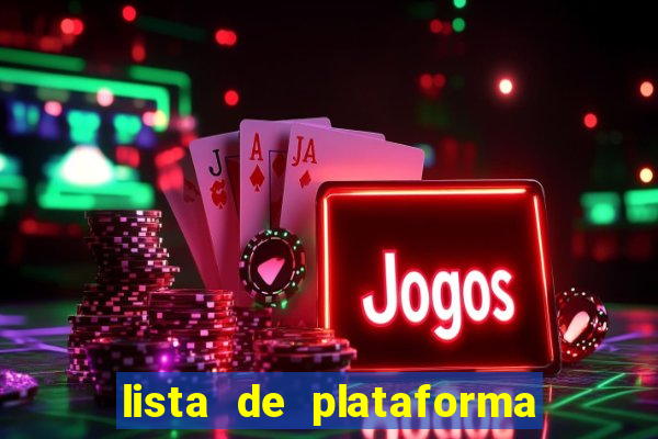 lista de plataforma de jogos